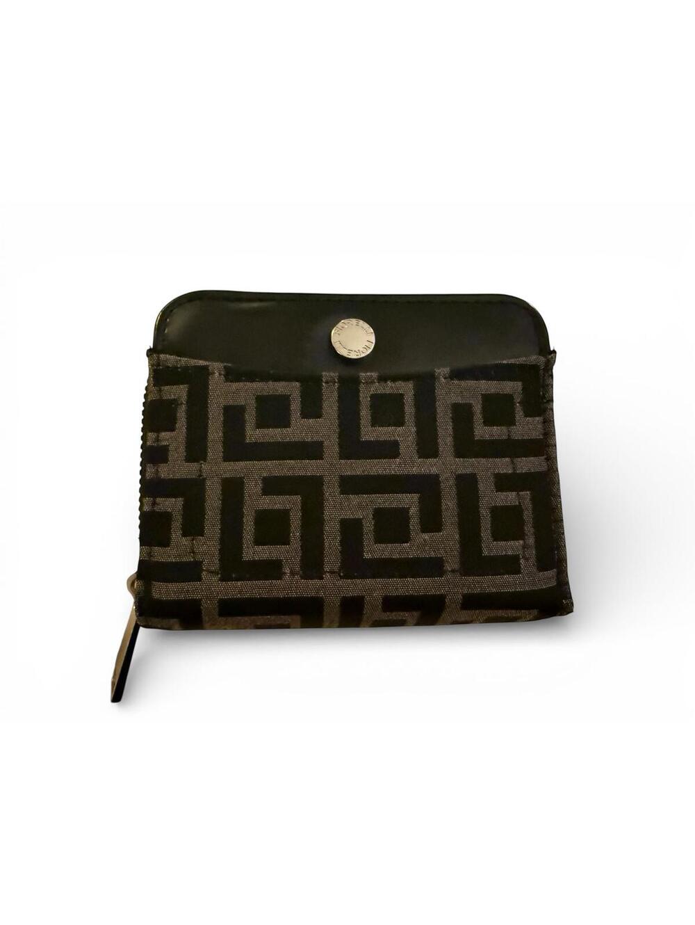 Fiorelli Black Geometric Patterned Wallet